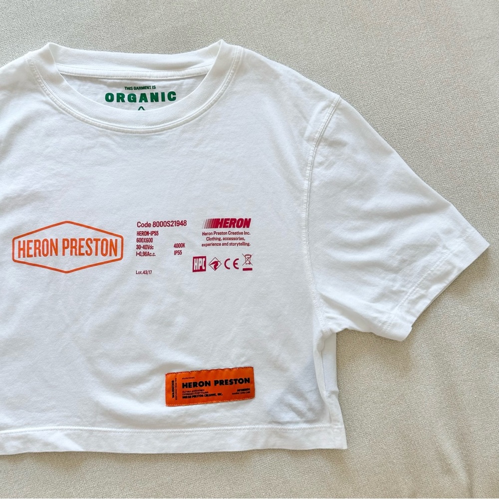Heron Preston Crop Top